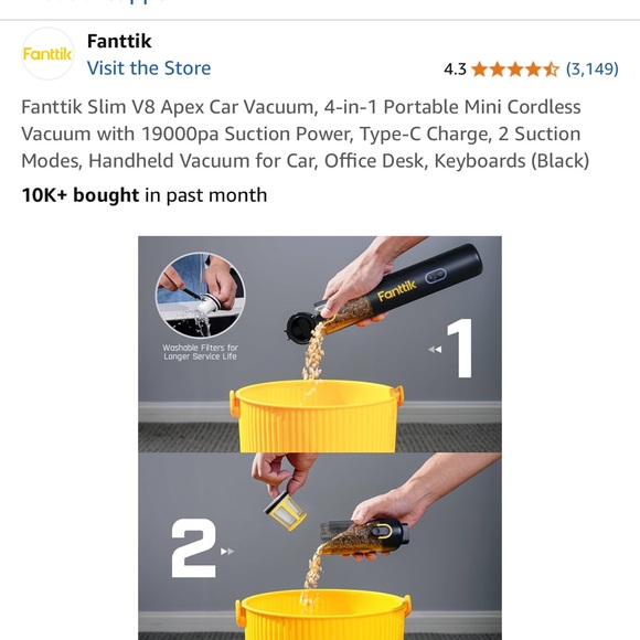 Fanttik Slim V8 APEX Box - Picture 9 of 9